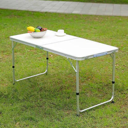 Silver & Stone 4ft Folding Outdoor Camping Kitchen Work Top Table