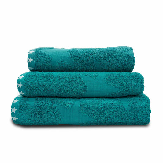 Estrella 100% Cotton Towel Range - Teal