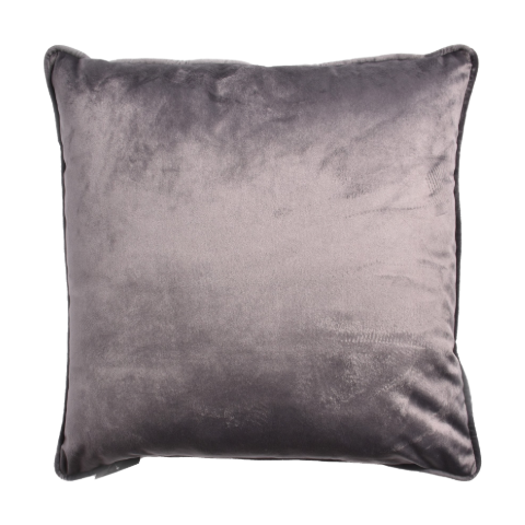 French Velvet Piped Edge Cushion - 45 x 45cm