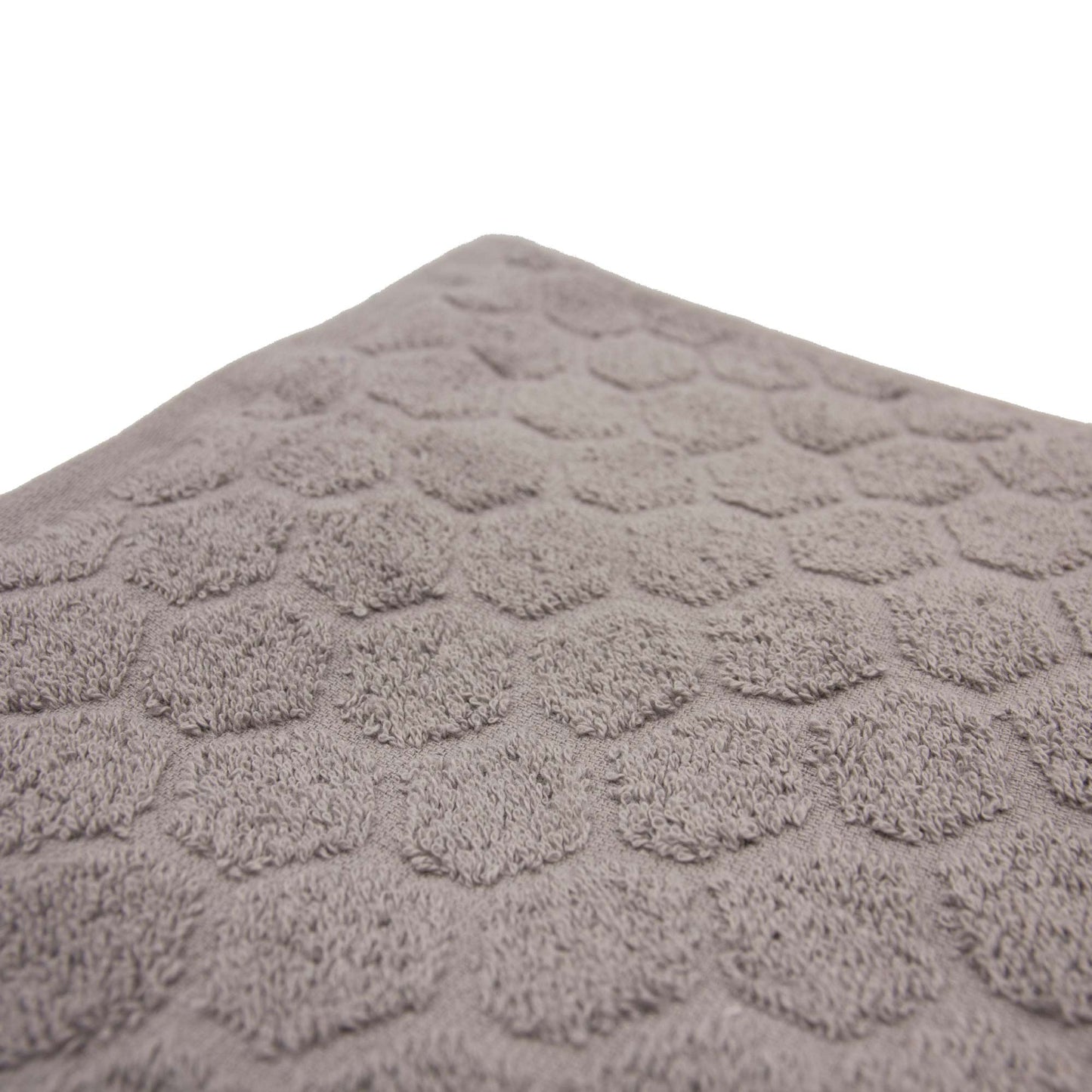 Honeycomb 100% Cotton Towel Range - Charcoal