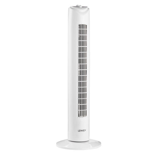 Lewis's 32 Inch Tower Fan - White