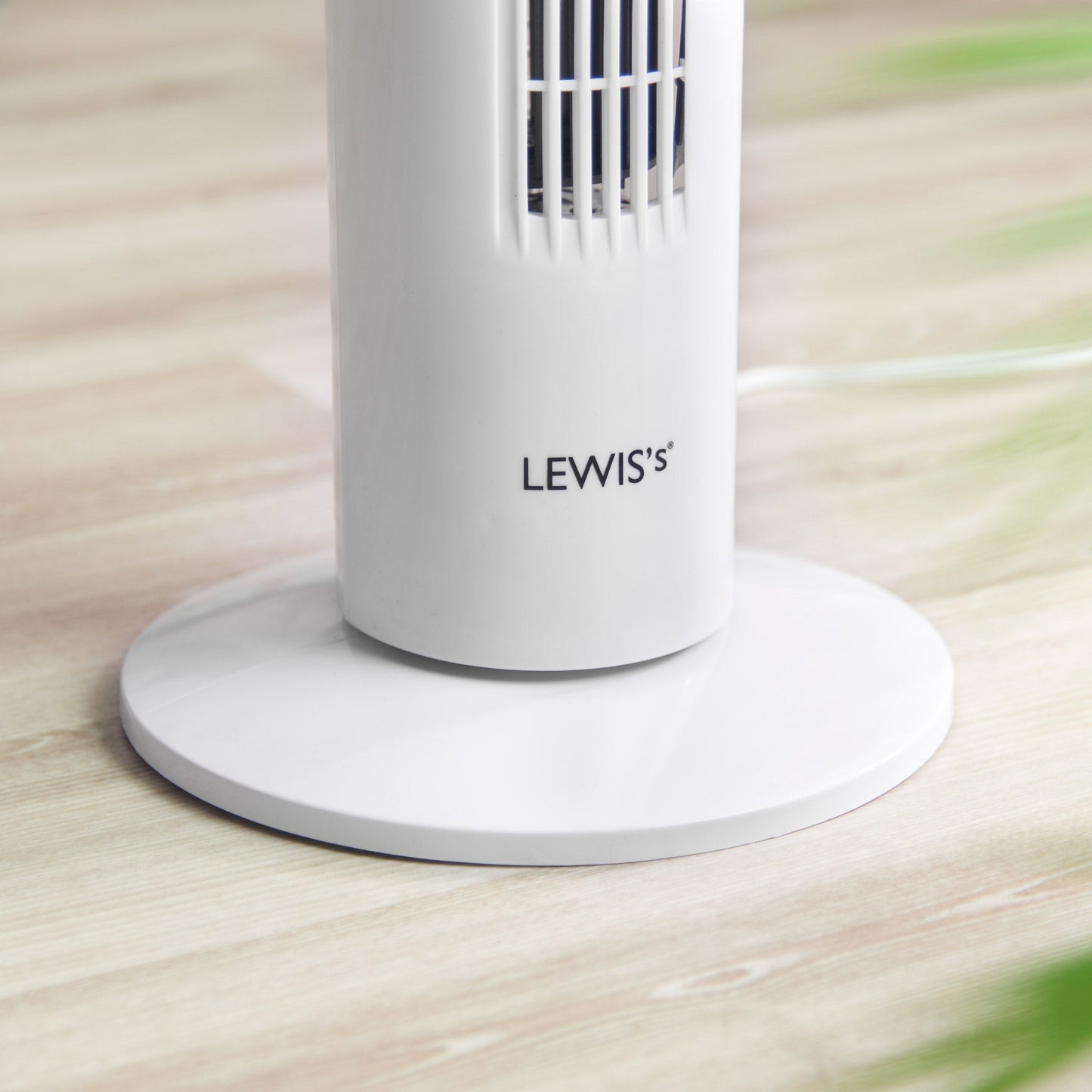 Lewis's 32 Inch Tower Fan - White