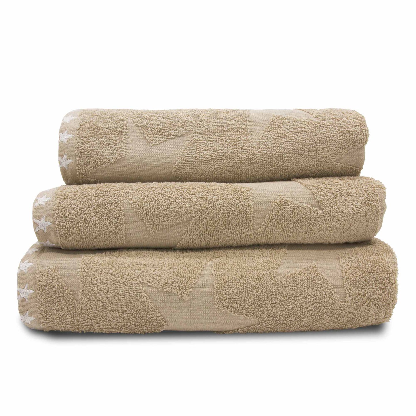 Estrella 100% Cotton Towel Range - Taupe
