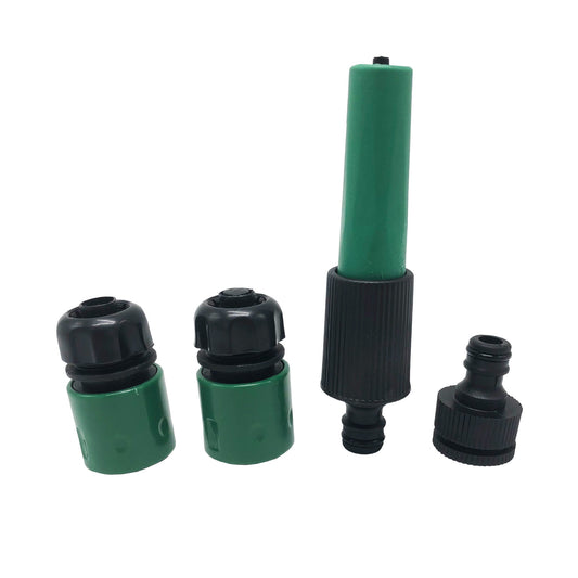 Silver & Stone Hose 4 PIece Connector Set