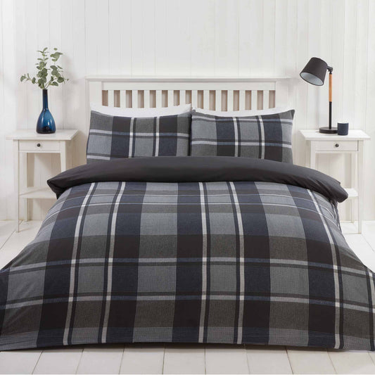 Hampton Duvet Set - Navy