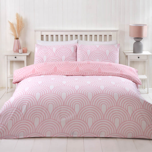 Kaleid Duvet Set - Pink