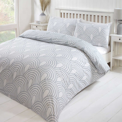 Kaleid Duvet Set - Grey