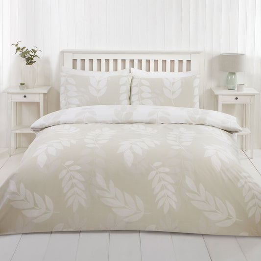 Frond Duvet Set - Natural