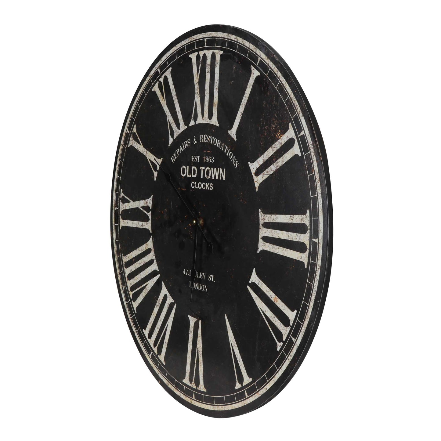 Wall Clock Old Town Black 60cm
