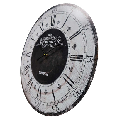 Wall Clock Station 60cm