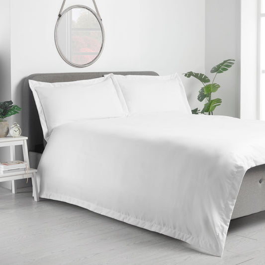 Luxury Egyptian Cotton 200 Thread Count Bedding Sheets - White
