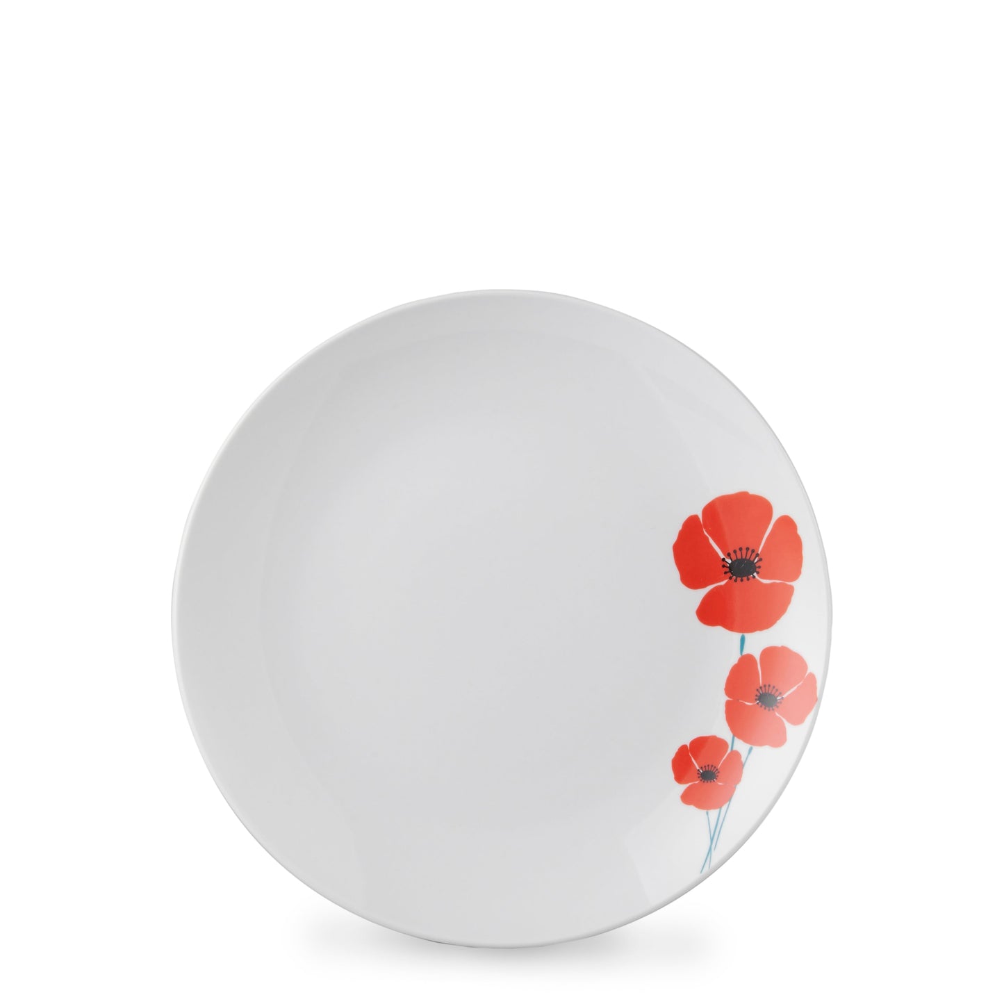 Lewis's 12 Piece Dinner Set Poppy