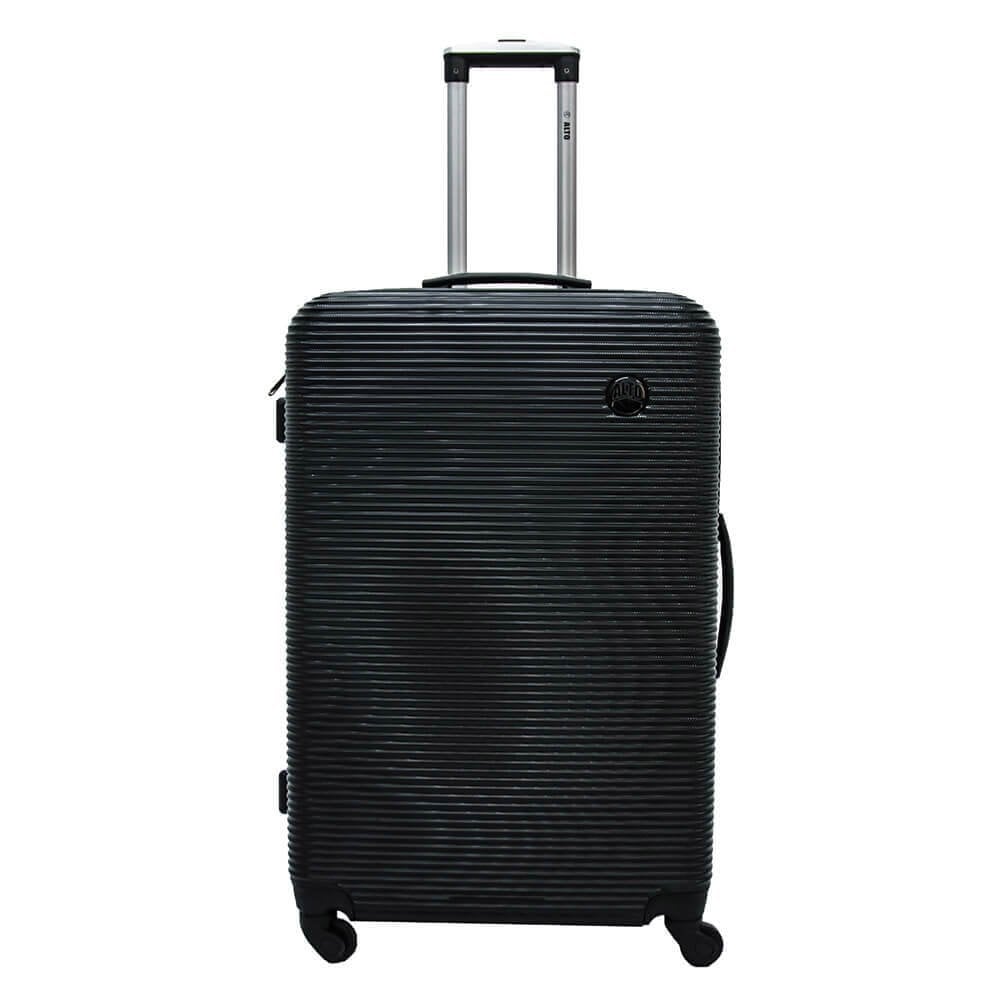 Alto Ultra ABS Luggage Suitcase Black - 22 26 and 30inch