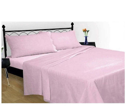 Brushed Cotton Sheet Range - Pink