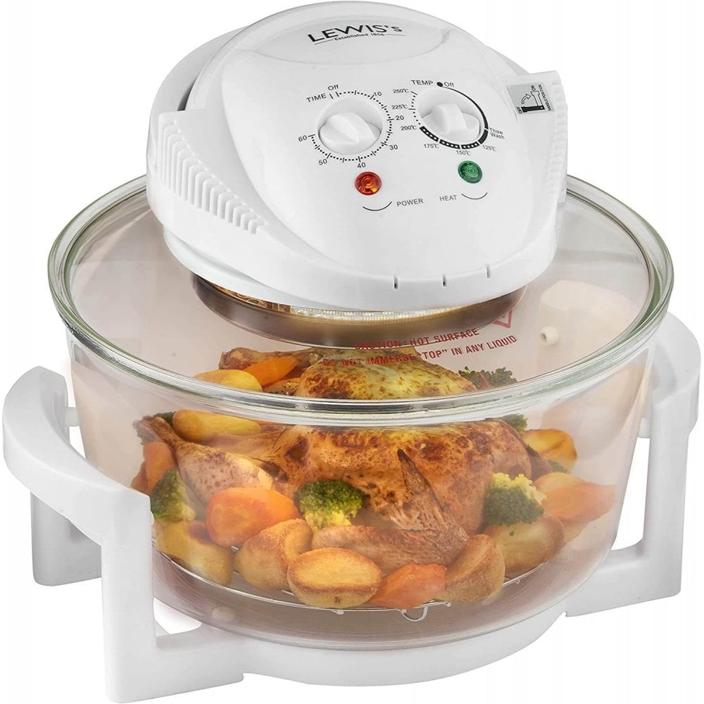 Lewis's 12 Litre Halogen Oven Cooker with Adjustable Temperature Control